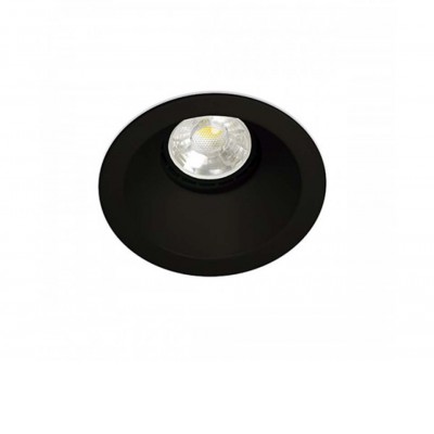 IVAR IP65 Stropní podhledové komínkové svítidlo, těleso hliník, povrch bílá nebo černá, pro žárovku, 1x50W, GU10 ES50, 230V, IP65, tř.2, rozměry 86x44mm