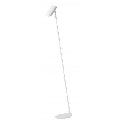 SLAGELSO I Stojací lampa, těleso kov, povrch bílá, pro žárovku 1x7W, GU10, 230V, rozměry 610x1370mm.