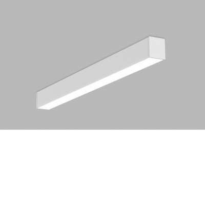 KIKI 20-40W CCT Stropní, přisazené svítidlo, těleso kov, povrch bílá, LED 20-40W, 4400lm, přepín. CCT teplota teplá 3000K-neutrální 4000K, vyzař. úhel 110°, 230V, IP20, rozměry 70x59mm l=1200mm.