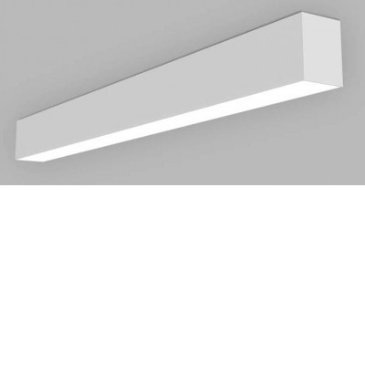 KELONO MP LED Stropní svítidlo, hliník, povrch bílá, difuzor mikroprisma, LED 18-24W, 2520-3360lm, přepín teplota CCT 3000K/3500K/4000K, Ra80, stmív DALI, 230V, IP20, rozměry 900x85x65mm