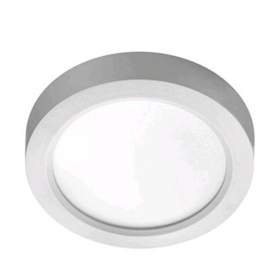 JERONO Stropní, přisazené svítidlo, základna polykarbonát, povrch bílá, difuzor PMMA opál, LED 12W, 1080lm, teplá 3000K, Ra80, 230V, IP20, tř.2, rozměry d=170mm, h=31mm