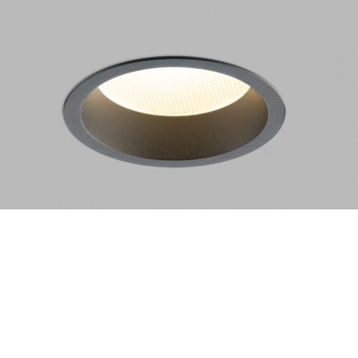 CAV 10W/15W/25W IP44 Stropní podhledové bodové svítidlo, těleso hliník, povrch černá/bílá, difuzor plast opál, LED 10W/15W/25W, teplá 3000K/ neutrální 4000K, Ra90, stmív. TRIAC/DALI-PUSH-Casambi, 230V, IP44, rozměry dle typu.