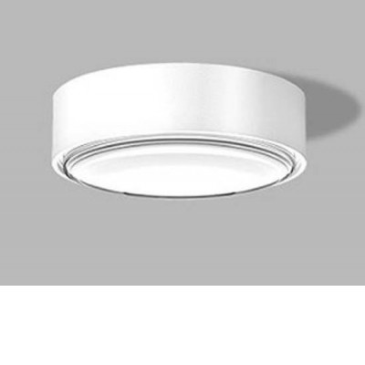 STRZEGOM LED 6W, IP65 Stropní přisazené svítidlo, těleso hliník, povrch bílá/černá-antracit, LED 6W, 420lm, teplá 3000K, 230V, IP65, rozměry d=107mm, h=36mm.