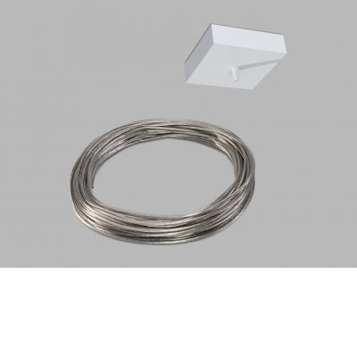 KASEL SU II Závěsná sada pro magnetický systém, těleso kov, povrch bílá, délka l=3m.