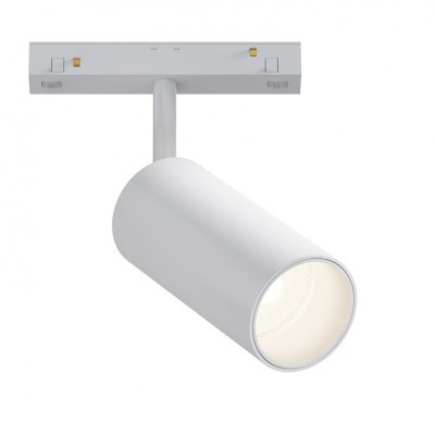 GELEN MG 3W DALI Bodové svítidlo do magnetického systému, nastav. směr svícení, těleso kov, povrch bílá, LED 3W, 240lm, neutrální 4000K, stmív. DALI, vyzař. úhel 36°, 48V, IP20, rozměry d=30mm, h=60mm.