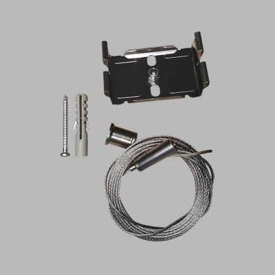 OLSZYNA SU 1x2500mm Stavitelný lankový závěs pro svítidlo, materiál kov, l=2500mm, balení 1ks