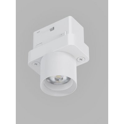 THORN 2W Svítidlo do magnetického systému, bodové, těleso kov, povrch bílá, LED 2W, 186lm, teplá 3000K, vyzař. úhel 24°, 48V, IP20, rozměry d=22mm, h=45mm.