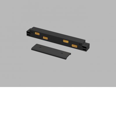 VERT con 48V Vkládací, spojovací konektor pro napájení magnetického systému osvětlení, materiál plast, černý/bílý, stmívání DALI, 48V, IP20.