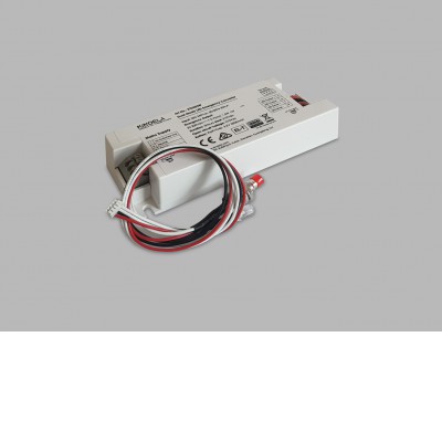 Nouzové svítidlo Modul, pro nouzové osvětlení pro LED svítidla, záloha 3h, výstup 2Ah, 20-200V, 2W, vstupní napětí 3,2V (LiFePO4), IP20, tř.1, rozměry 113x42x24mm.