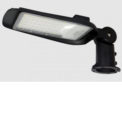 SAMKO 50W/100W/150W Svítidlo pro veřejné osvětlení, nastav. sklon svícení, těleso hliník, povrch šedá/černá, LED 50W/100W/150W, neutrální 4000K, 230V, IP65, rozměry dle typu, mont na výložník d=60mm