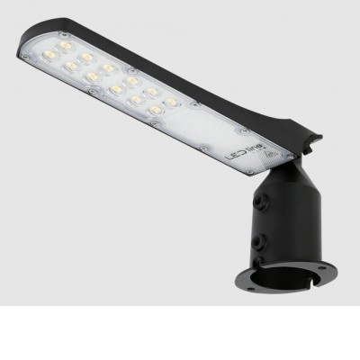 ALANITOS 30W/50W/100W, IP65 Svítidlo pro veřejné osvětlení, nastav. sklon svícení +-15°, těleso hliník, povrch šedá/černá, LED 30W/50W/100W, neutrální 4000K, ULOR 0%, 230V, IP65, IK08, rozměry dle typu, mont na stožár, nebo výložník  d=60mm