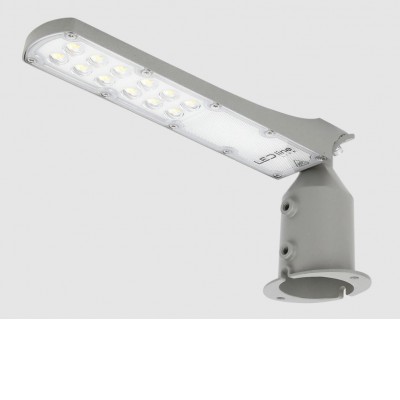 ALANITOS 30W/50W/100W soumrakový senzor Svítidlo pro veřejné osvětlení, soumrakový senzor, nastav. sklon svícení +-15°, těleso hliník, povrch šedá, LED 30W/50W/100W, neutrální 4000K, ULOR 0%, 230V, IP65, IK08, rozměry dle typu, mont na stožár, nebo  výložník d=60mm