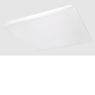 BACKLIT PANEL 60x60 IP65 Stropní, podhledové, přisazené svítidlo, těleso hliník, povrch bílá, difuzor plast opál, LED panel 40W, 4800lm, neutrální 4000K, Ra80, 230V, IP65, 595x595mm