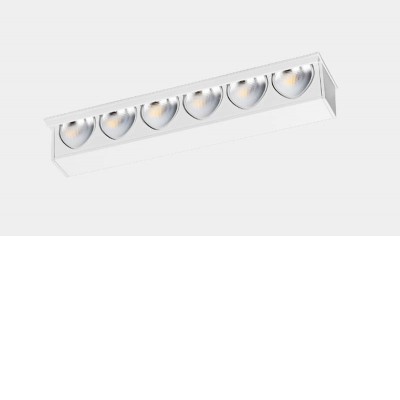 UNCUS FL, LED 6W Stropní podhledové svítidlo, bezrámečkové, základna hliník, povrch bílá, LED 6W, 562lm, neutrální 4000K, Ra92, WALLWASHER, 230V, IP23, tř.3, rozměry 143x58x16mm.