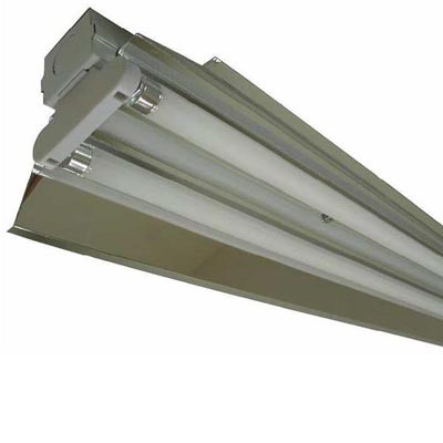 TREPON-AL Stropní stavebnicové svítidlo se symetrickým hliníkovým reflektorem, pro zářivku 14W/24W/28W/35W/49W54W/80W, G5, 230V, EVG/stmívání 1-10V/DALI/příplatek, IP20, rozměry dle typu