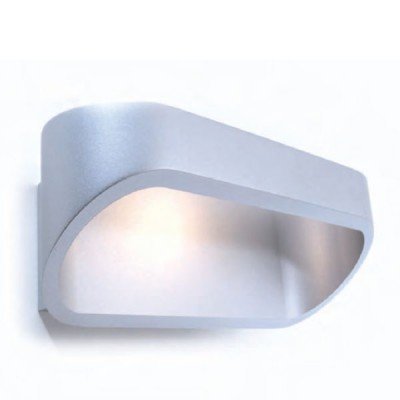 Nástěnné svítidlo Nástěnné LED svítidlo ELVANTO, hliník, bílá, 6W, LED, 3000K, 304lm, 230V, IP20, 180x70x92mm