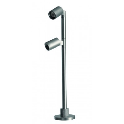 EXPO TL 2x1W Bodové svítidlo, nastav. směr svícení, těleso hliník, povrch šedostříbrná, LED 2W, neutrální 4000K, Ra90, 350mA, IP20, rozměry d=39mm, h=200mm.