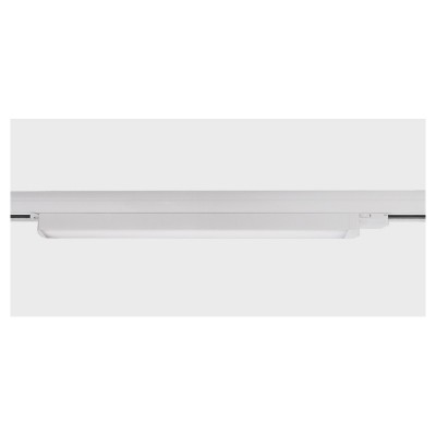 BURSA LED 19W/30W Svítidlo do 3F lišty, materiál hliník, povrch bílá mat, difuzor plast opál, LED 19W, neutrální 4000K, 1655lm, Ra80, 110-240V, IP20, tř.1, rozměry 685x60x45mm, kompatibilní 3F NORDIC ALUMINIUM