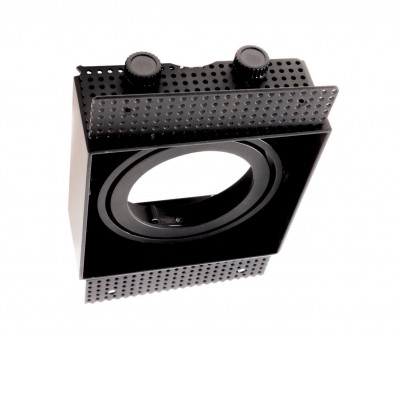 NOWA IIISQ, 1x31W Podhledové bezrámečkové bodové svítidlo, do sádrokartonu, materiál kov, povrch bílá, nebo černá, pro LED modul 31W,  rozměry 178x178x128mm.