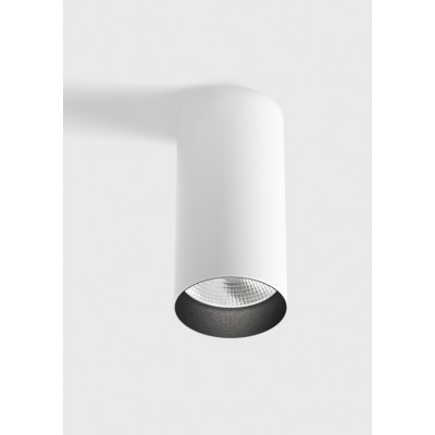 ALEST PL 18W 35° Stropní přisazené bodové svítidlo, těleso hliník, povrch bílá, LED 11W, 1287lm, teplá 3000K, vyzař. úhel 50°, Ra90, 230V, IP20, rozměry d=75mm, h=150mm.