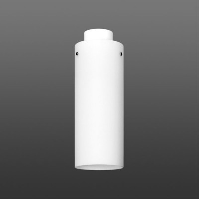 MAIA Stropní svítidlo, základna kov, povrch bílá, difuzor bílé sklo triplex, pro žárovku 1x60W, E27 A60, 230V, IP20, d=150mm, h=190mm
