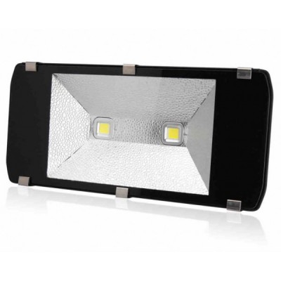 BRIDGELUX 200W Reflektorové LED svítidlo, nastavitelný směr svícení, materiál hliník, LED 2x100W COB, 18.000lm, vyzařovací úhel 120°, Ra70/Ra75, 230V, IP65, zař.tř.1, rozměry 600x285x110mm.