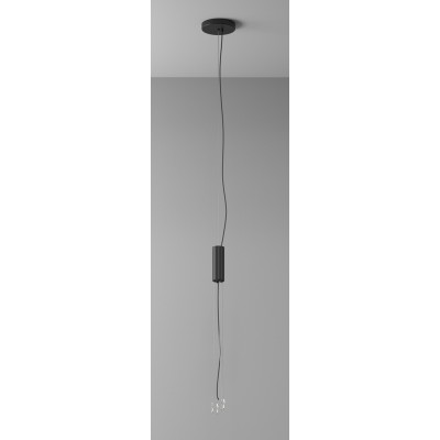 GLORYST závěs Závěs pro svítidla, materiál kov, povrch černá, rozměry d=150mm, h=1750mm, POUZE ZÁVĚS SVÍTIDLA