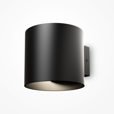 HABER WL 1x50W, G9 Nástěnné svítidlo, těleso kov, povrch bílá/černá/zlatá mat, pro žárovku 1x50W, G9, 230V, IP20, tř.2, rozměry d=100mm, h=88mm, svítí nahoru/dolů.