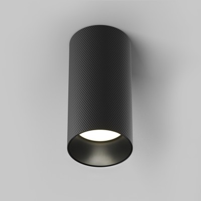 HABUT PL 1x50W, GU10 Stropní, přisazené, bodové svítidlo, těleso kov, povrch černá/bílá/zlatá mat, pro žárovku 1x50W, GU10, 230V, IP20, rozměry d=54mm, h=200mm,