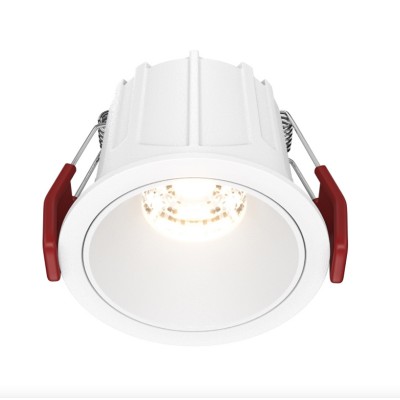 HABEO BI R 15W Stropní podhledové bodové svítidlo, těleso kov, rámeček bílá, reflektor bílá, LED 15W, 1250lm, neutrální 4000K, vyzař. úhel 36°, Ra90, 230V, IP20, tř.2, rozměry d=85mm, h=63mm.