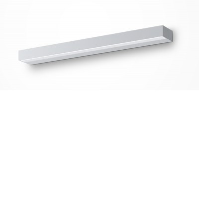 LUNA WL 14W Nástěnné svítidlo k zrcadlu, těleso kov, povrch bílá, difuzor plast opál, LED 14W, 950lm, neutrální 4000K, Ra80, 230V, IP20, rozměry 400x25x50mm, svítí dolů.