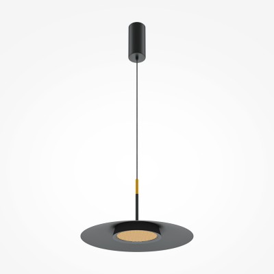 CHRONICA HL I 15W Závěsné svítidlo, těleso hliník, povrch černá/bílá, difuzor s detailem medové plástve, LED 15W, 500lm/800lm, teplá 3000K, Ra80, 230V, IP20, tř. 1, rozměry dle typu.