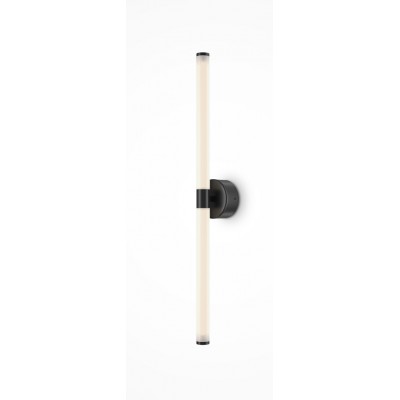 IMAGOS WL 16W Nástěnné svítidlo, těleso kov, povrch černá, difuzor plast opál, LED 16W, 1400lm, teplá 3000K, Ra80, 230V, IP20, tř.1, rozměry d=30mm, h=630mm.