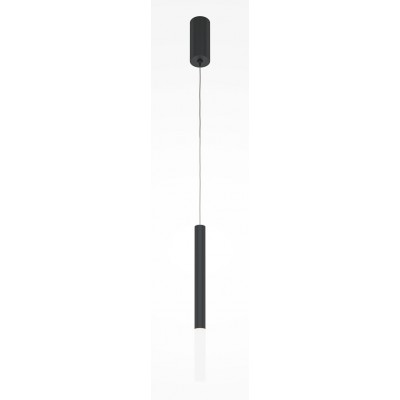 IMPETIT HL 6W Závěsné svítidlo, těleso kov, povrch bílá/černá, difuzor plast opál, LED 6W, 500lm, neutrální 4000K, Ra90, 230V, IP20, tř.1, rozměry d=30mm, vč závěs kabelu l=3570mm, lze zkrátit.