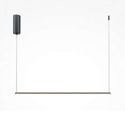 CHORTZ HL 10W/16W CCT Závěsné svítidlo, těleso kov, povrch černá/mosaz, difuzor plast opál, LED 10W/16W, CCT nastav. teplota teplá 3000K-neutrální 4000K, Ra80, 230V, IP20, tř.1, rozměry dle typu.