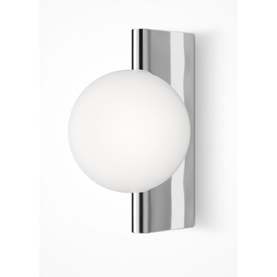 INFUSO WL 1x25W, G9 Nástěnné svítidlo, těleso kov, povrch chrom, difuzor sklo opál, pro žárovku 1x25W, G9, 230V, IP20, tř.1, rozměry 180x300x215mm.