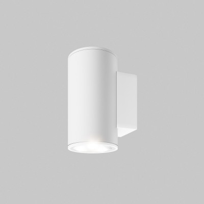 INVICE WL 24W, IP65 Nástěnné venkovní svítidlo, těleso hliník, povrch bílá, LED 24W, 1700lm, teplá 3000K, Ra80, 230V, IP65, tř.1, rozměry d=90mm, h=240mm, svítí nahoru/dolů.