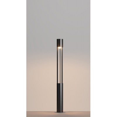 NEZTE FL12W, IP65 Sloupkové venkovní svítidlo, těleso kov, povrch černá grafit, LED 12W, 1000lm, teplá 3000K, Ra80, 230V, IP65, rozměry d=90mm, h=1000lm, svítí dolů.