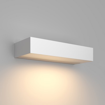 KARTE WL 20W, IP65 Nástěnné venkovní svítidlo, těleso hliník, povrch bílá, difuzor sklo opál, LED 20W, 700lm, teplá 3000K, Ra80, 230V, IP65, tř.1, rozměry 300x120x55mm, svítí dolů.