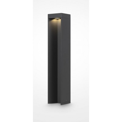 REALIT FL 9W IP54 Sloupkové venkovní svítidlo, těleso kov, povrch šedá, LED 9W, 450lm, neutrální 4000K, Ra80, 230V, IP54, rozměry 85x450mm, svítí dolů.