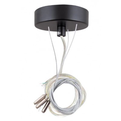 OREBRO závěsná sada Závěsná sada pro svítidlo, základna kov, povrch bílá/černá, rozměry d=102mm, délka závěsu l=1500mm.