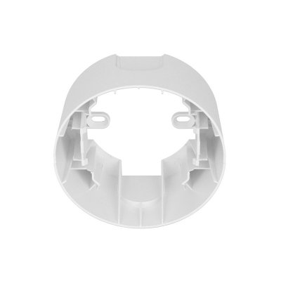 LUBEA základna Základna pro montáž přisazeného svítidla, materál plast bílý, rozměry d=98mm, h=50mm.