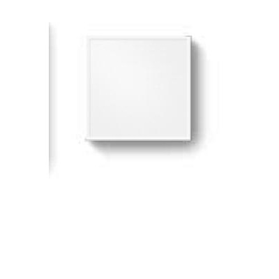 FRONTER LED čtvercové Stropní přisazené/závěsné svítidlo, těleso hliníkový profil, povrch černá, difuzor plast opál, LED 30W, teplá 3000K, 2515lm, Ra80+, 230V, IP40, tř.1, 264x264x40mm