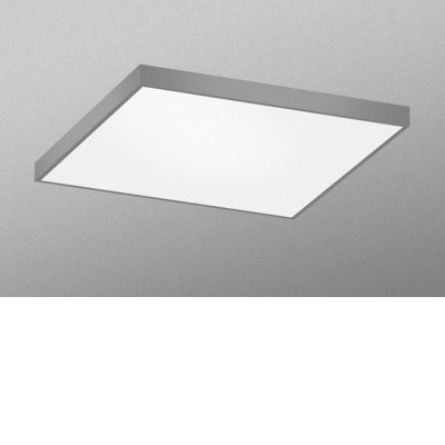 FRONTER LED 14W 16W 25W 30W 38W 72W 85W črvercové Stropní přisazené/závěsné svítidlo, těleso hliníkový profil, povrch bílá, černá, šedostříbrná, difuzor plast opál, LED teplá 3000K, neutrální 4500K, Ra80+, dle typu stmívatelné DALI, 230V, IP20, tř.1, rozměry dle typu