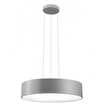 KENEY LED 1x46W 3000K 2760LM 230V IP20 Závěsné svítidlo, základna kov, povrch šedá, difuzor akryl bílá, LED 1x46W, teplá 3000K, 2760lm, 230V, IP20, rozměry d=600mm, vč.závěsného kabelu l=1200mm, lze zkrátit
