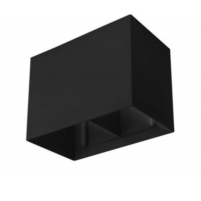 MORKE 200X105x150mm Příslušenství svítidla, box přisazeného svítidla, těleso hliník, povrch černá, rozměry l=200mm w=105mm h=150mm