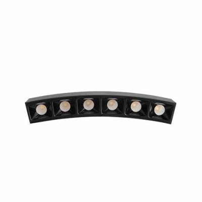 RINGOLI LED modul 6W Světelný buňkový, magnetický modul do prstencového svítidla, povrch černá, LED 6W, 230lm, teplá 3000K, Ra90, UGR<12, vyzařovací úhel 36°, napájení 24V, IP20
