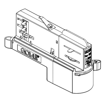 3F NAPÁJECÍ ADAPTER PULSE DALI NORDIC ALUMINIUM Napájecí adapter, PULSE DALI, šedá, bílá, černá, 3x230V/400V, 3x10A, 100N, pro třífázový lištový systém NORDIC ALUMINIUM - GLOBAL TRAC - LIVAL