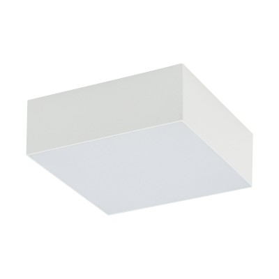 POLAROS LED 35W, IP20 Stropní přisazené svítidlo, čtverec, těleso plast, povrch bílá, difuzor plast opál, LED 35W, neutrální 4000K, 3400lm, Ra80, 230V, IP20, tř.2, rozměry 210x210x40mm