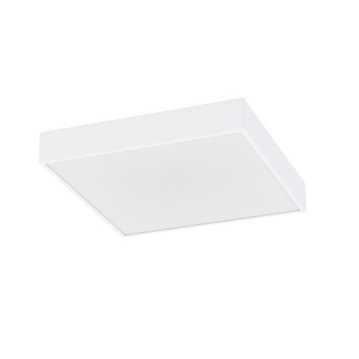 GAD senzor HF, 4X15W, GX53, IP20 Stropní přisazené svítidlo, čtverec, senzor HF, záběr 160°, dosah 8m, čas 10s-10min, těleso kov, povrch bílá, difuzor plast opál, pro LED 4x15W, GX53, 230V, IP20, tř.1, rozměry 300x300mm